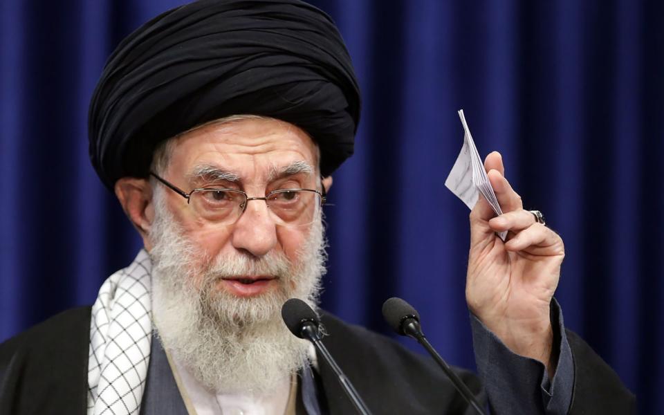 Prince Salman has previously described Iran's Supreme Leader Ayatollah Ali Khamenei as an "evil guy" - AFP