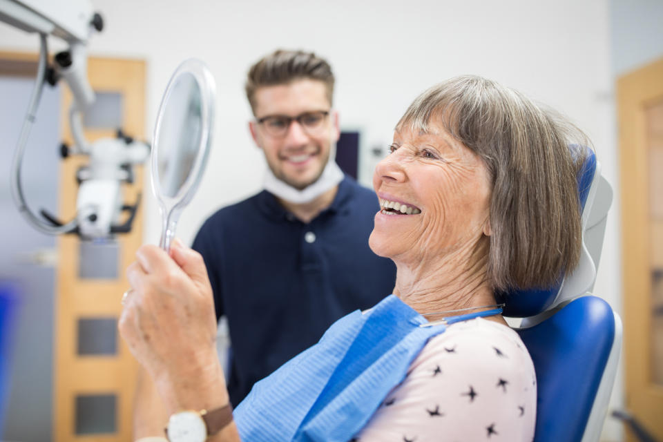 People aged 87 and older can currently apply for the Canadian Dental Care Plan. Next month, the cohort will include those between ages 77 and 86, and then 72 and 76 by February. Canadians between the ages of 18 and 65 will have to wait until 2025 to apply. (Photo via Getty Images)