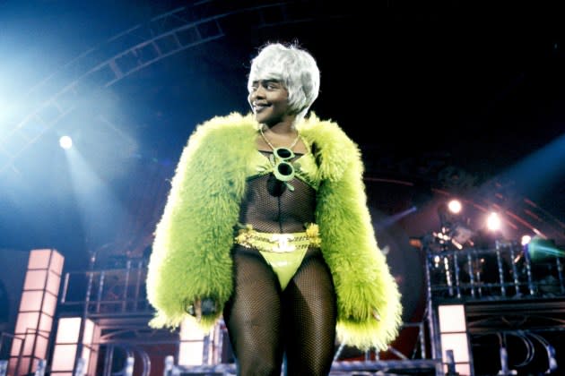 lil-kim-ode-to-hip-hop.jpg No Way Out Tour - Credit: Kevin Mazur/WireImage