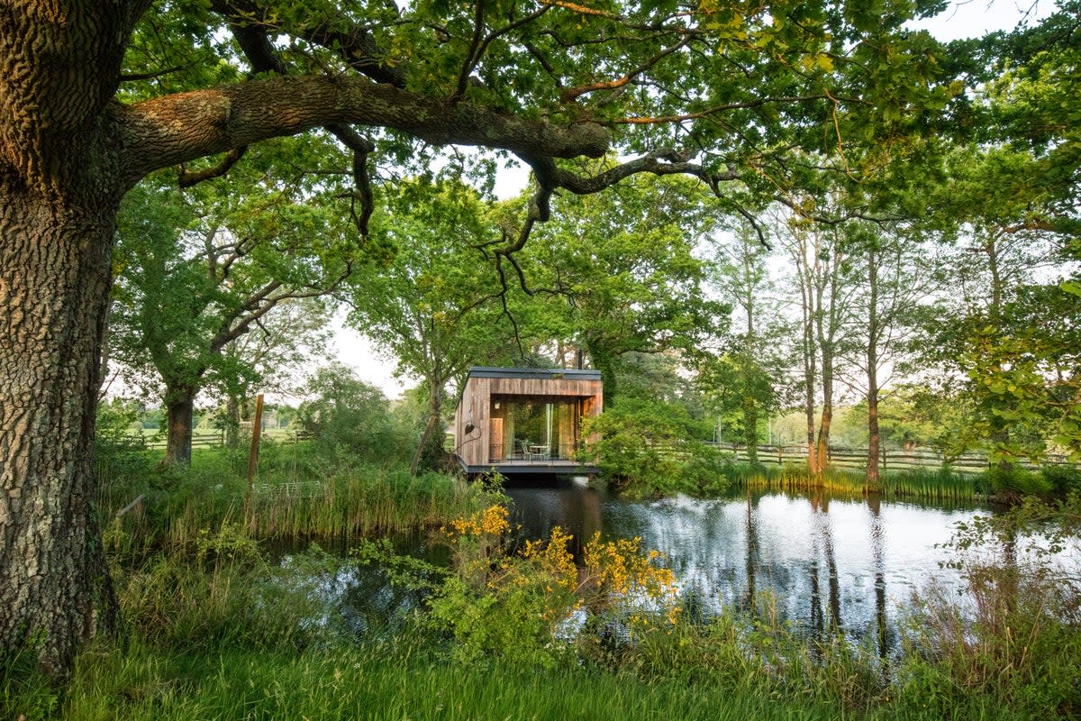 Immerse yourself in nature at Lime Wood’s Lake Cabin (Jake Eastham)