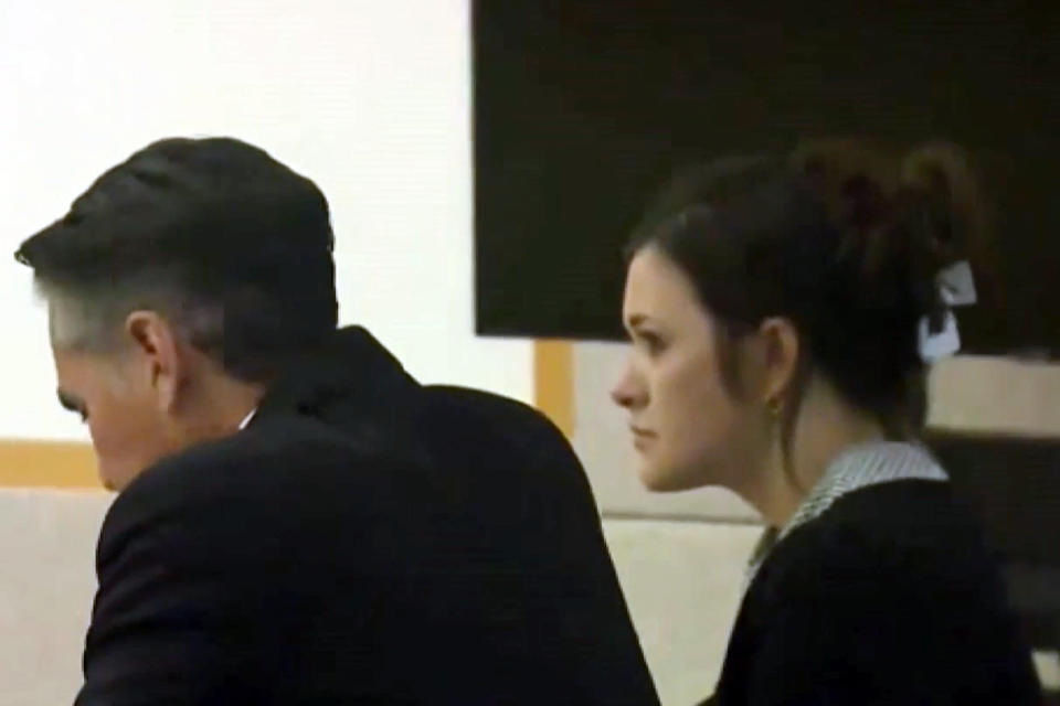 Jade Sasha Janks in court. (via NBC San Diego)
