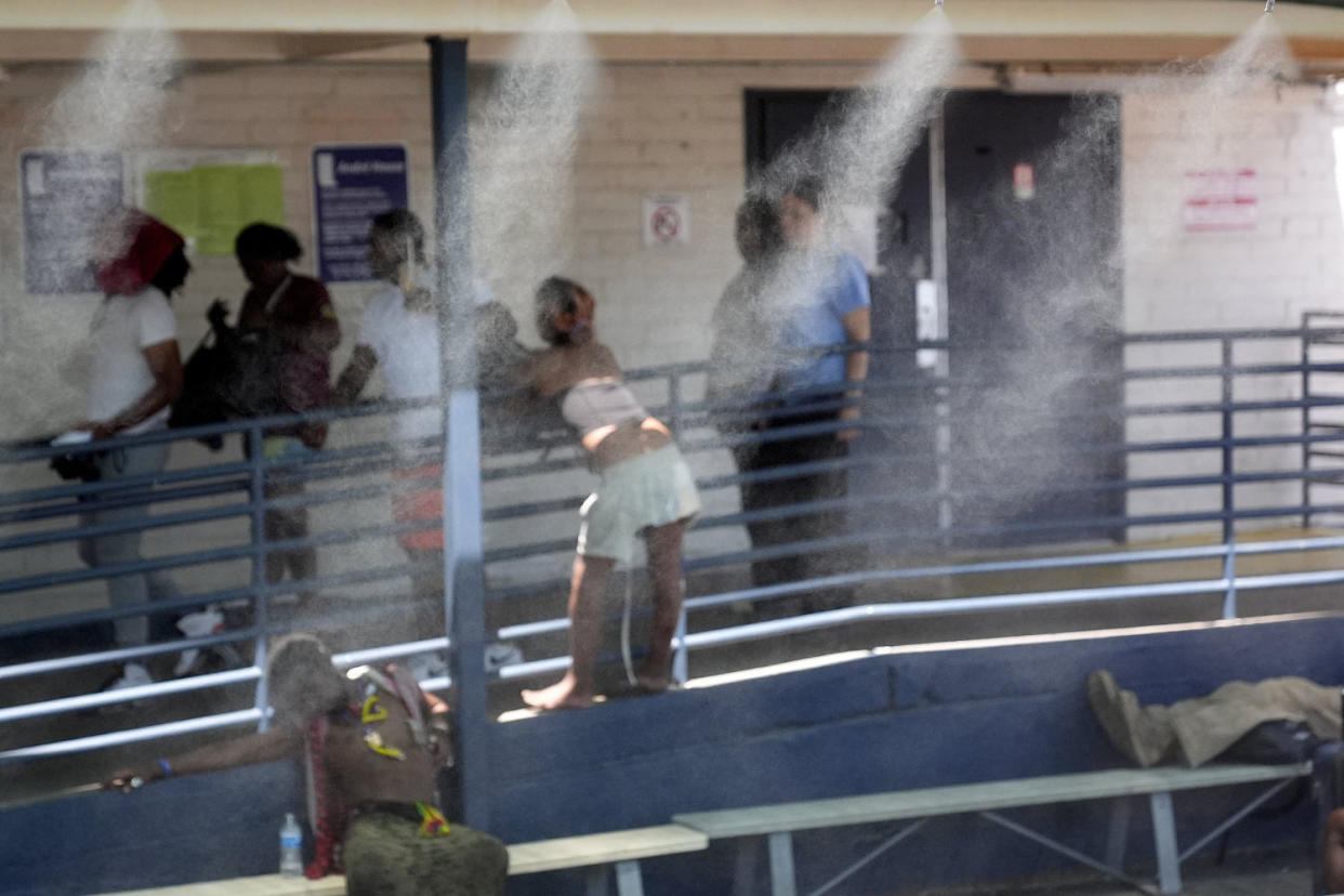 Based in the hottest big metro in America, Circle the City is taking measures to protect patients from life-threatening heat illness as temperatures hit new highs. Homeless people accounted for nearly half of the record 645 heat-related deaths last year in Arizona's Maricopa County, which encompasses metro Phoenix.(AP Photo/Matt York) (Matt York / AP)