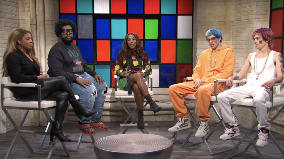 SNL's Rap Roundtable sketch