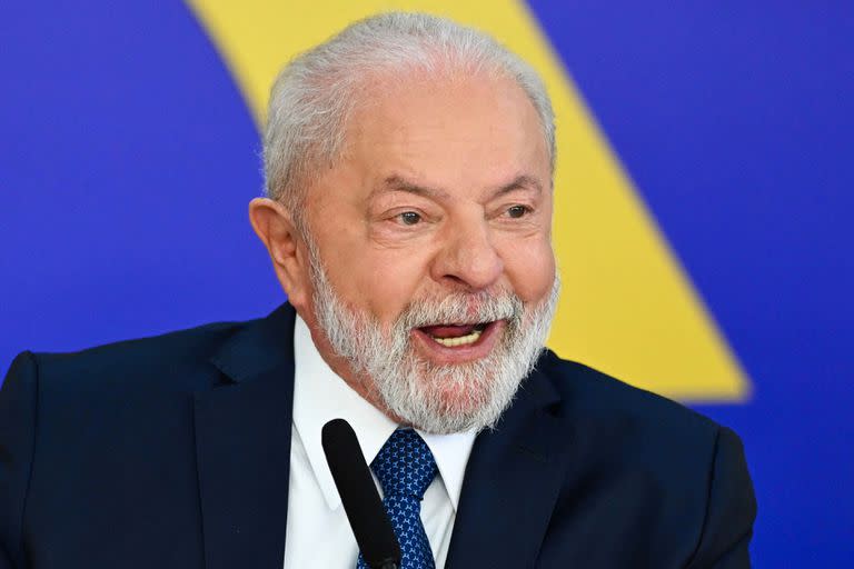 El presidente brasileño, Luiz Inacio Lula da Silva