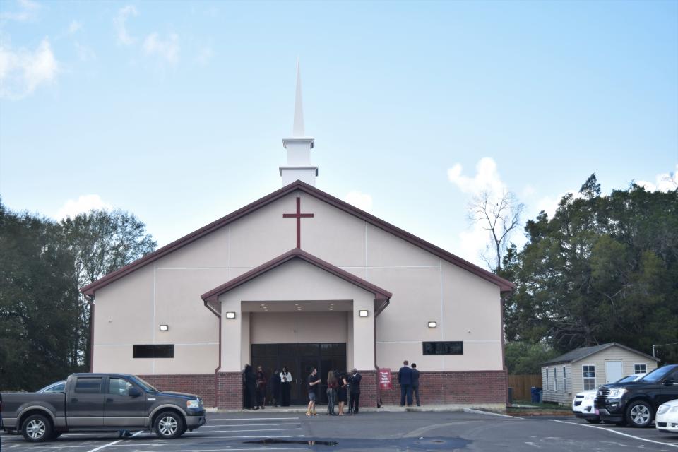 Mt. Pleasant Baptist Church in Opelousas reopens after it was destroyed by arson in spring 2019.