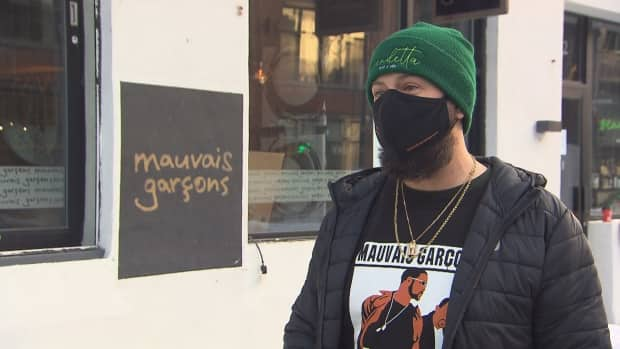 Robert Goldberg, co-owner of Mauvais Garçons, says his restaurant was broken into just after midnight on Feb. 11.  (CBC  - image credit)