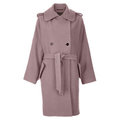 Mauve coat by Effect at Far Fetch