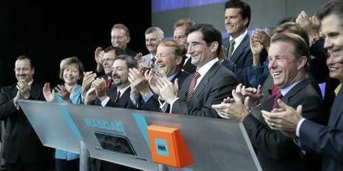 Cisco NASDAQ opening bell