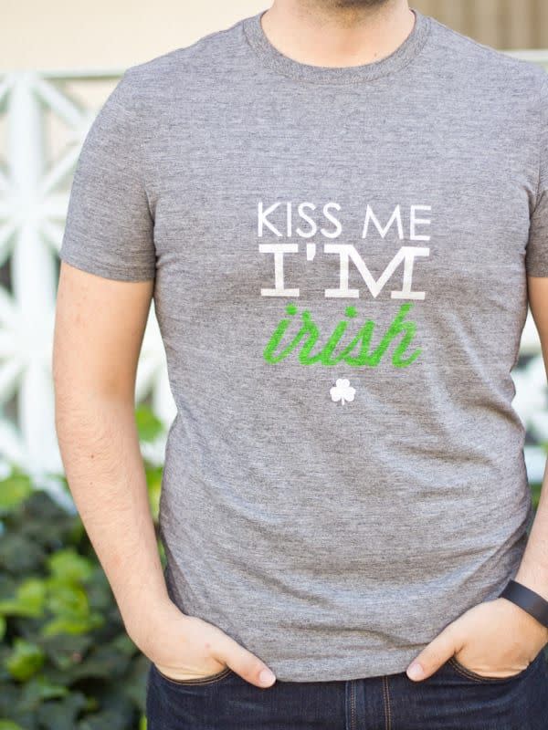 <p>Anyone can make this cute shirt at home with the provided template and some bright green paint.</p><p><strong>Get the tutorial at <a href="https://lovelyindeed.com/diy-st-patricks-day-shirt/" rel="nofollow noopener" target="_blank" data-ylk="slk:Lovely Indeed" class="link ">Lovely Indeed</a>. </strong></p><p><strong><a class="link " href="https://www.amazon.com/US-Art-Supply-Variety-Brushes/dp/B01M29P5XU/?tag=syn-yahoo-20&ascsubtag=%5Bartid%7C10050.g.4035%5Bsrc%7Cyahoo-us" rel="nofollow noopener" target="_blank" data-ylk="slk:Shop Now">Shop Now</a><br></strong></p>