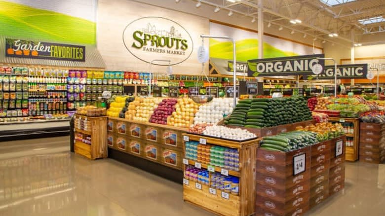 Sprout's produce department