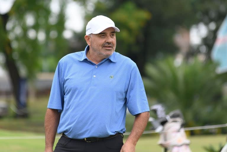 Angel Cabrera jugó el último fin de semana en el Abierto del Litoral