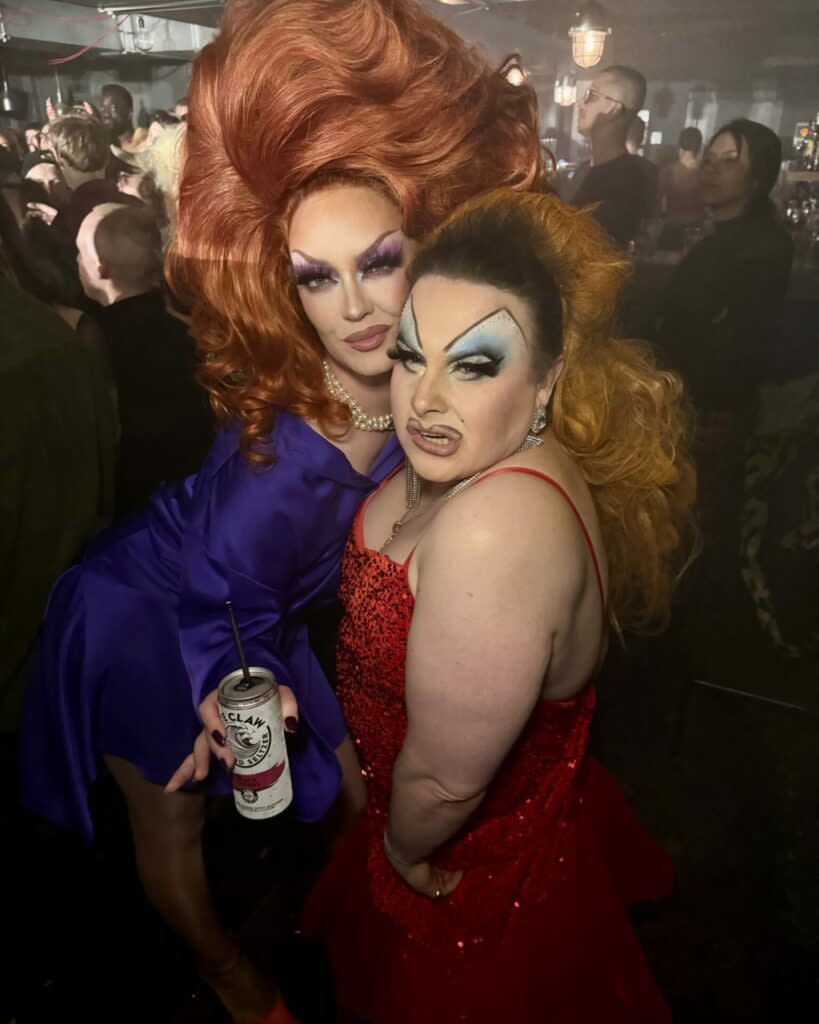 Ginger Phlappage and Miss Jezzika (Image: Provided)