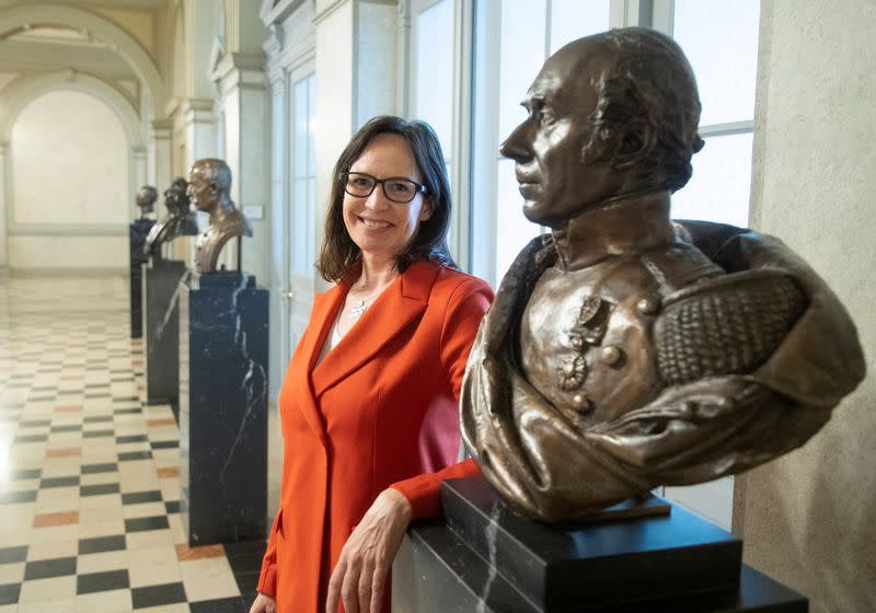 Pulli, head of security policy at the Swiss defence ministry poses for a picture in Bern