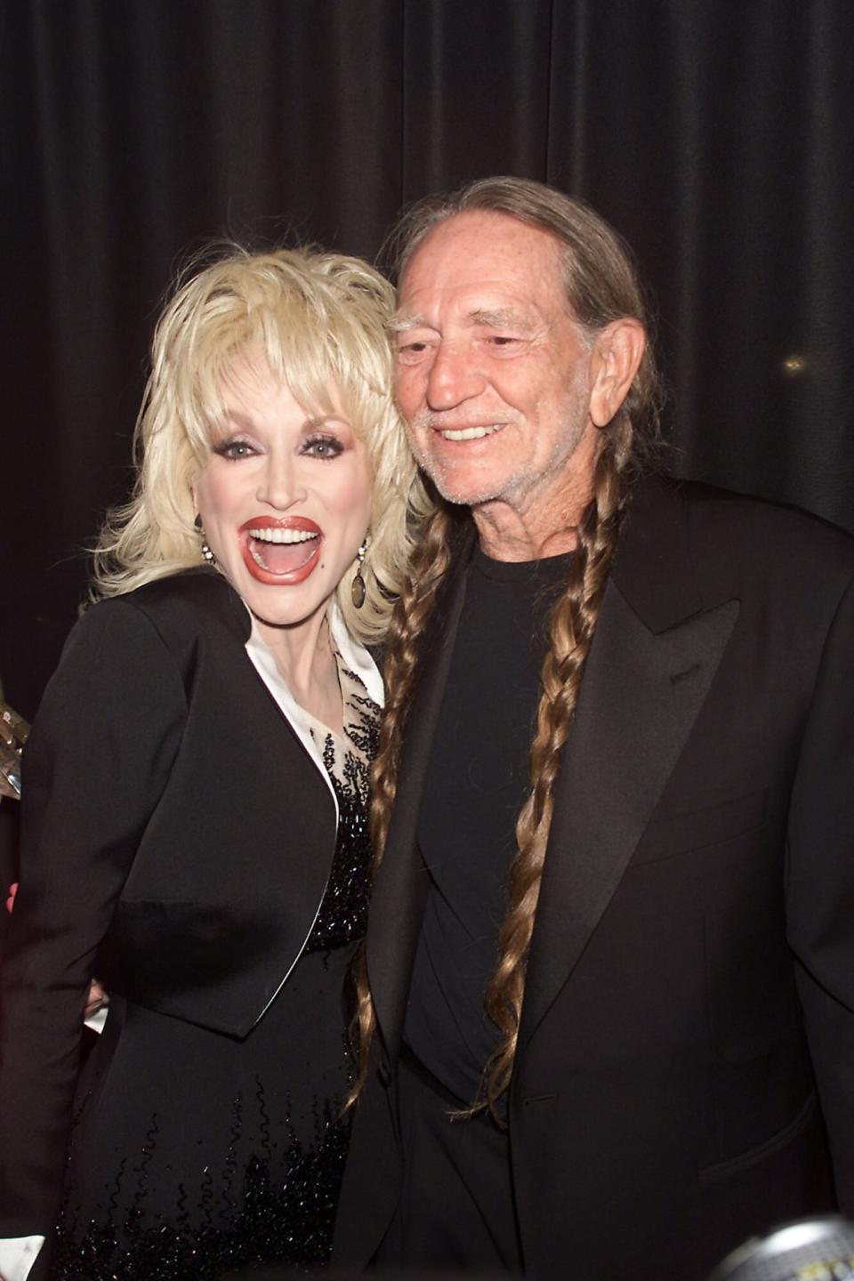 Dolly Parton and Willie Nelson