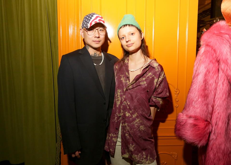 <h1 class="title">Danny Bowien (left)</h1><cite class="credit">Photo: BFA</cite>