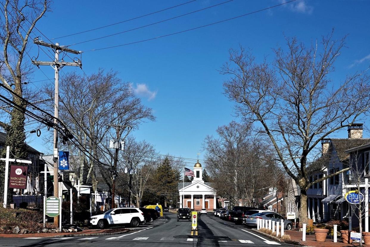 Downtown Basking Ridge.