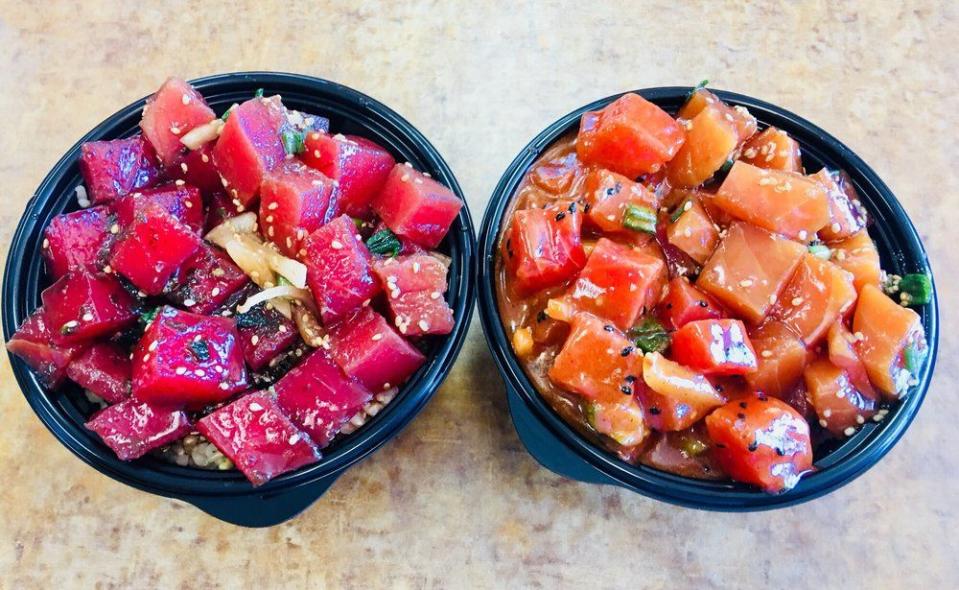 <p><strong><a href="https://www.yelp.com/biz/hawaiian-poke-bowl-st-george" rel="nofollow noopener" target="_blank" data-ylk="slk:Hawaiian Poke Bowl;elm:context_link;itc:0;sec:content-canvas" class="link ">Hawaiian Poke Bowl</a>, St. George</strong></p><p>"The fish is super fresh and I love all the Hawaiian & Asian flavors that bring it to life! Portions are generous. Service is served with a smile. What more can you ask for?" — Yelp user <a href="https://www.yelp.com/user_details?userid=LNPyE5X1K5B_flcTCH9StQ" rel="nofollow noopener" target="_blank" data-ylk="slk:Ania K.;elm:context_link;itc:0;sec:content-canvas" class="link ">Ania K.</a></p><p>Photo: Yelp/<a href="https://www.yelp.com/user_details?userid=LL8EdQFjHKZxllz_rTD95Q" rel="nofollow noopener" target="_blank" data-ylk="slk:H.J K.;elm:context_link;itc:0;sec:content-canvas" class="link ">H.J K.</a></p>