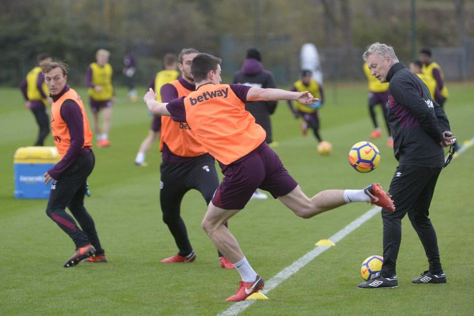 'Laid bare': Moyes has called on his squad to take responsibility: West Ham United via Getty Images