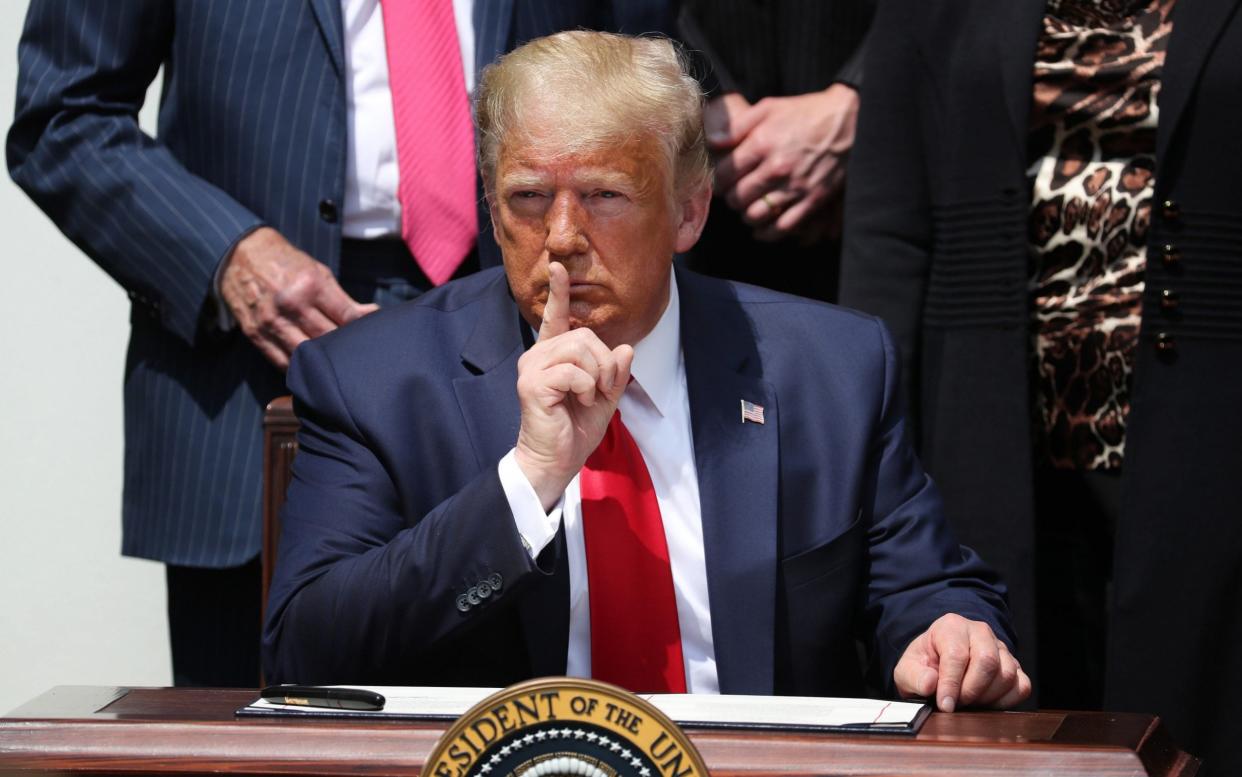 President Trump Holds A Press Conference At The White House - Getty Images North America 