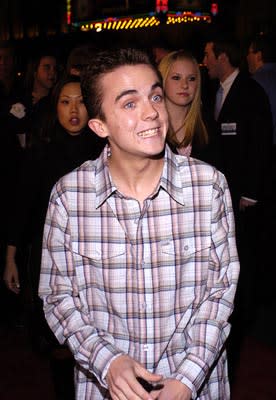 Frankie Muniz at the LA premiere of Universal's Along Came Polly