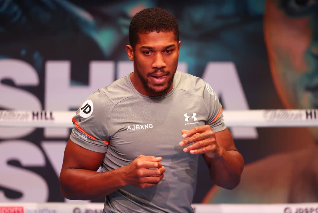 Anthony Joshua is due to fight Oleksandr Usyk again  (Getty Images)