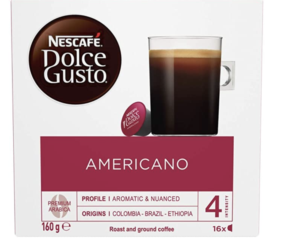 Nescafe Dolce Gusto Coffee Pods. (Amazon Singapore)