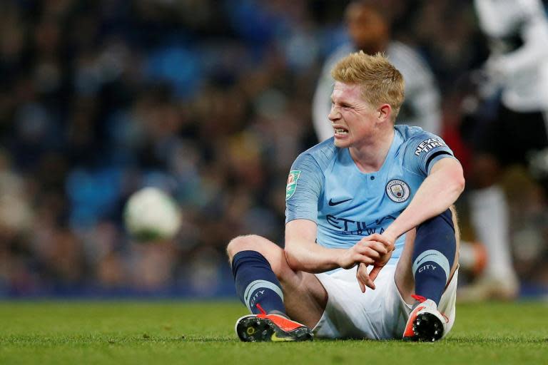 Man City fear Kevin De Bruyne will not be fit to face Chelsea