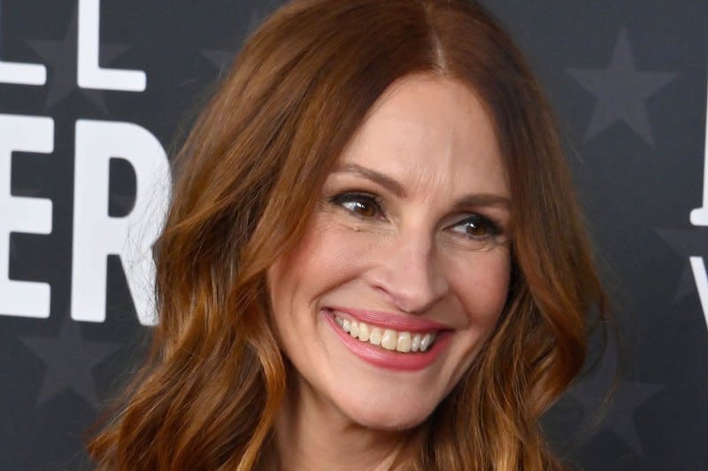 Julia Roberts stars in the new thriller, "Leave the World Behind." File Photo by Jim Ruymen/UPI