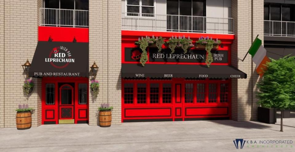 Red Leprechaun Irish Pub is now open at 20 W. Freedom Way.