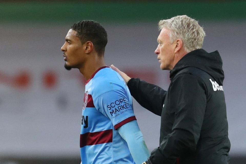 <p>West Ham allowed record signing Sebastien Haller to join Ajax on Friday</p> (Pool via REUTERS)
