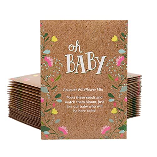 Mommy to Bee Seed Packets  Girl or Boy Baby Shower Favors for