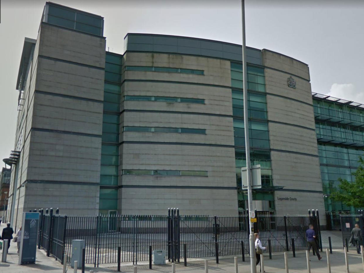 The case was heard at Belfast Crown Court: Google Streetview