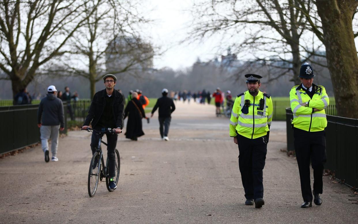 Over 100,000 people have been fined for breaching various coronavirus regulations - Hollie Adams/Getty Images Europe