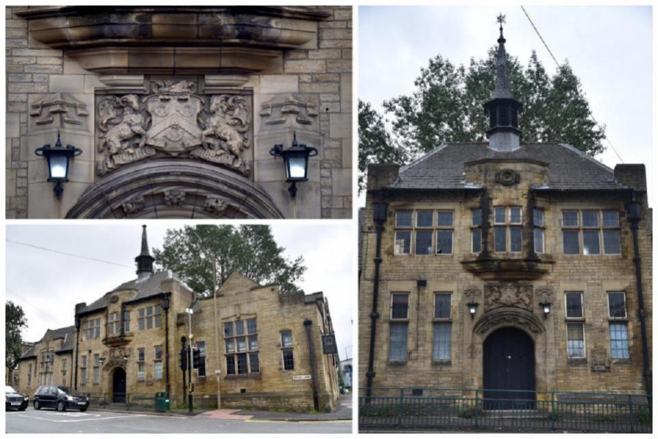 Bradford Telegraph y Argus: cómo se veía el edificio catalogado antes de las pancartas