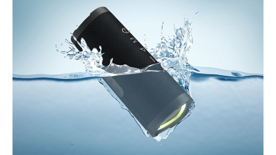 Neither splash nor spill nor spray nor surf will deter this speaker from keeping the party alive. (Photo: Amazon)