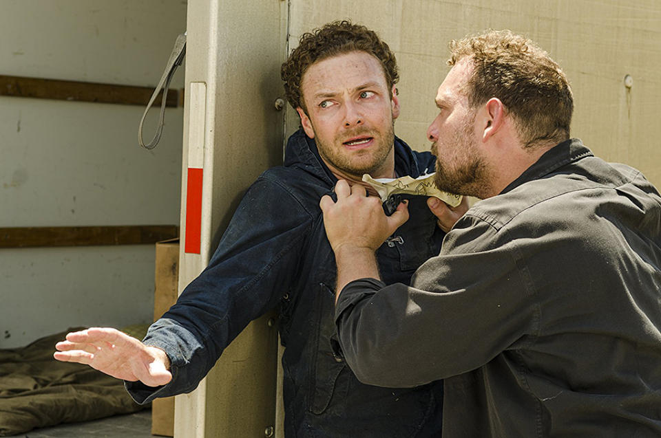 Ross Marquand as Aaron on AMC’s ‘The Walking Dead’ (Photo: Gene Page/AMC)