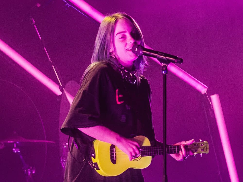 Billie Eilish tourt grün. (Bild: Ben Houdijk/Shutterstock.com)