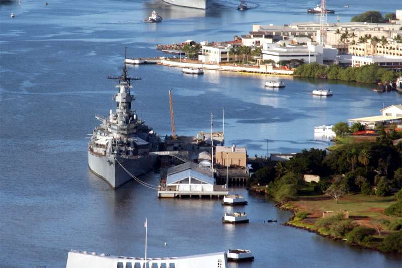 美軍珍珠港─希卡姆聯合基地（Joint Base Pearl Harbor-Hickam）（Wikipedia / Public Domain）