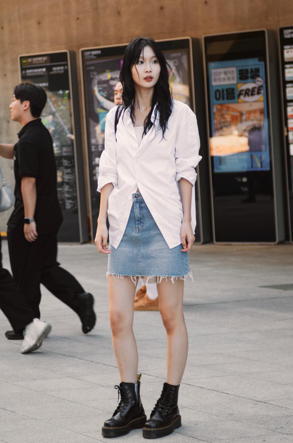 Street Style from Seoul Fashion Week S/S 2024: See What Attendees & Idols Are Wearing at DDP