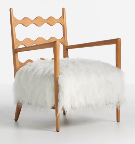 <p><a href="https://go.redirectingat.com?id=74968X1596630&url=https%3A%2F%2Fwww.anthropologie.com%2Fshop%2Fkatie-hodges-faux-fur-accent-chair%3Fcolor%3D011%26type%3DSTANDARD%26size%3DOne%2BSize%26quantity%3D1&sref=https%3A%2F%2F" rel="nofollow noopener" target="_blank" data-ylk="slk:Shop Now;elm:context_link;itc:0;sec:content-canvas" class="link ">Shop Now</a></p><p>Faux Fur Accent Chair</p><p>Anthropologie</p><p>$1298.00</p>