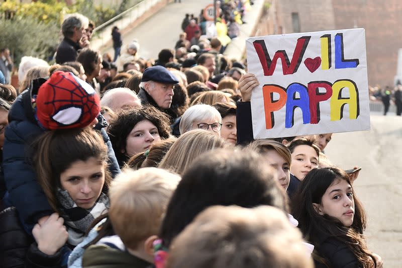 Pope Francis visits relatives in Asti province