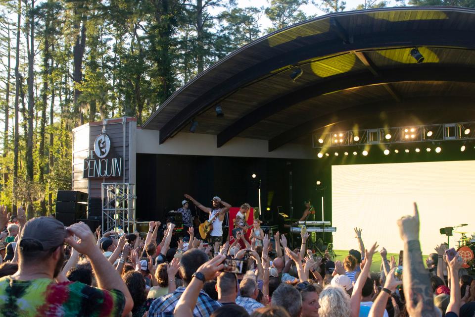 Michael Franti & Spearhead performed at the Greenfield Lake Amphitheater in 2019. The venue had no shows in 2020 due to the pandemic, but has a full slate scheduled for 2022.