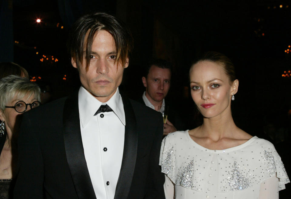 Johnny Depp und seine Ex-Frau Vanessa Paradis.