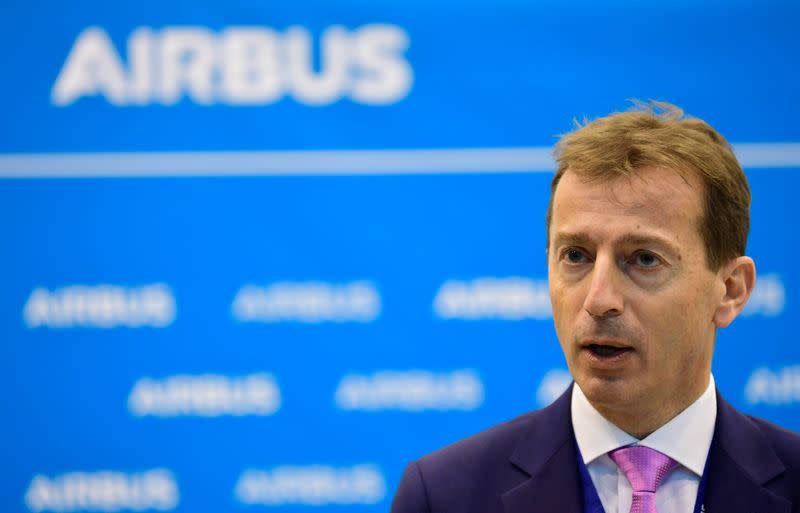 German Economy and Climate Protection Minister Habeck visits Airbus facilities in Hamburg