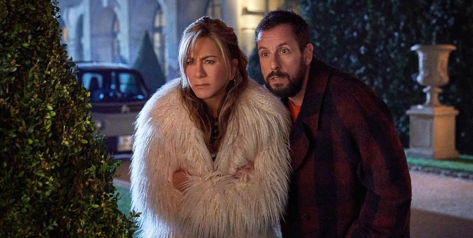 adam sandler, jennifer aniston, murder mystery 2