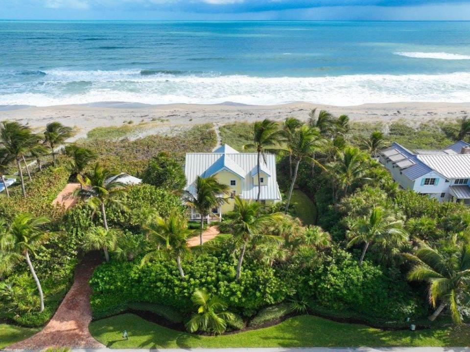 107 N. Beach Road on Jupiter Island sold for $7.5 million in Jan. 2024.