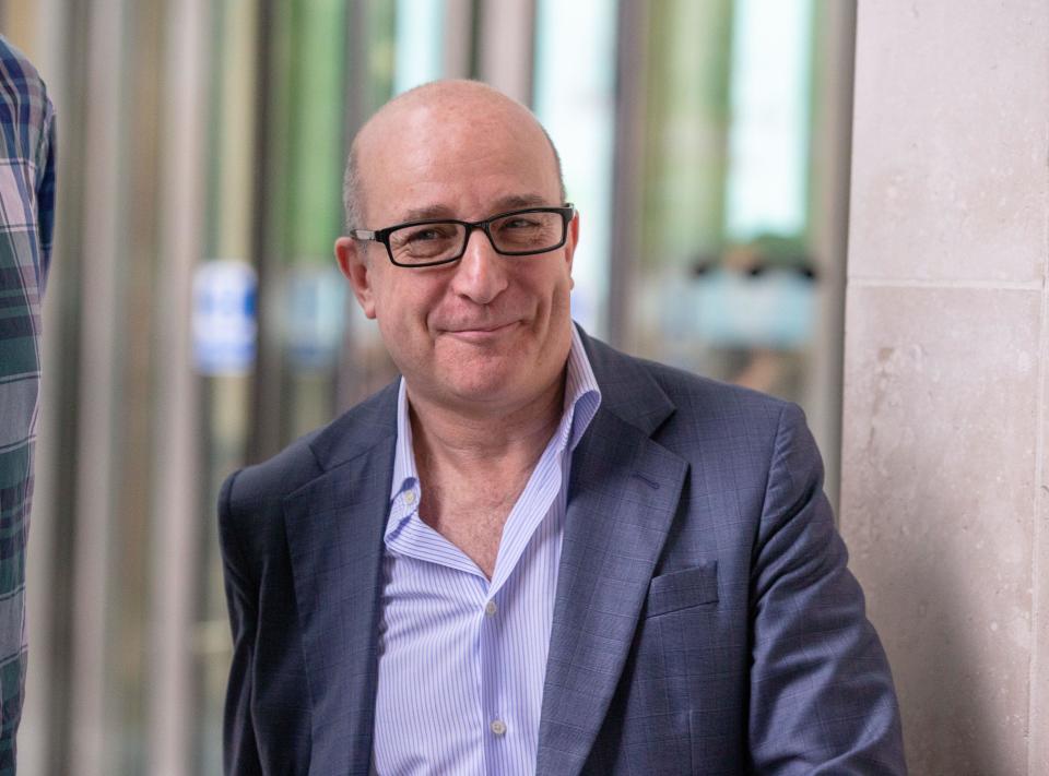 British Hypnotist and Behavoural Scientist, Paul McKenna at the BBC Studios in Central London. Credit: Tommy London/Alamy Live News