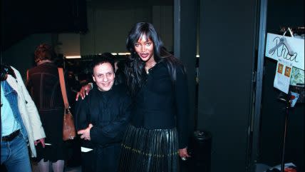 Naomi Campbell, Azzedine Alaïa, Black supermodels, Black fashion, Black style, theGrio.com