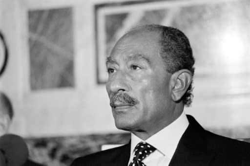 Egypt's President Anwar Sadat, pictured in 1981, signed the ground-breaking 1979 Egypt?Israel Peace Treaty with Israeli Prime Minister Menachem Begin