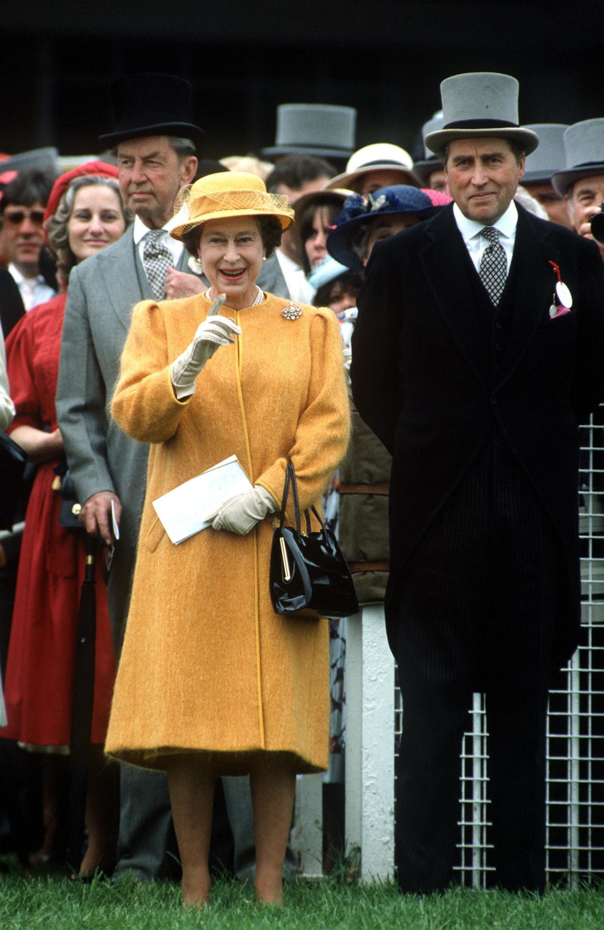 The monarch enjoyed a close friendship with Lord Porchester until his death in 2001 [Image: Getty]